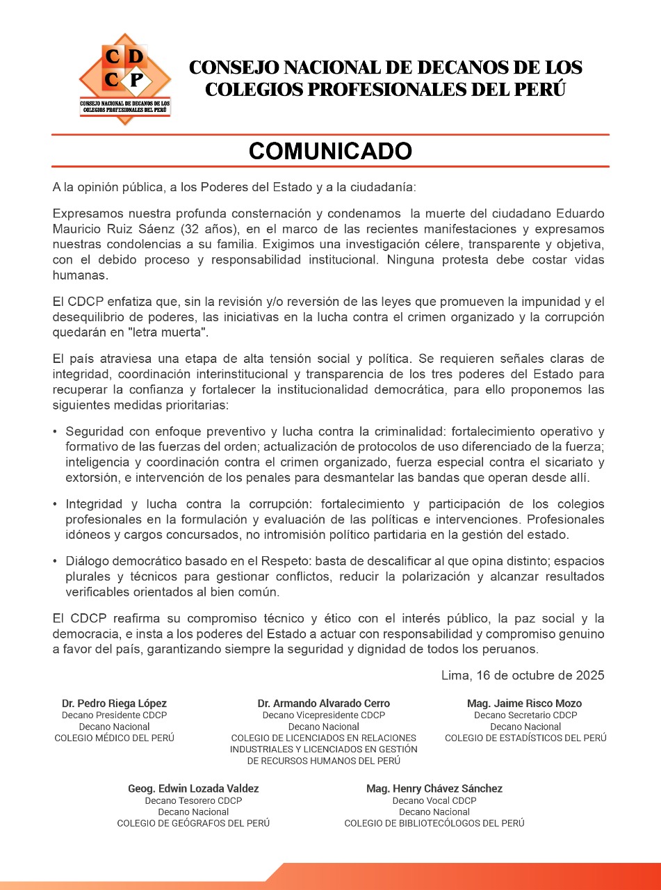 comunicado